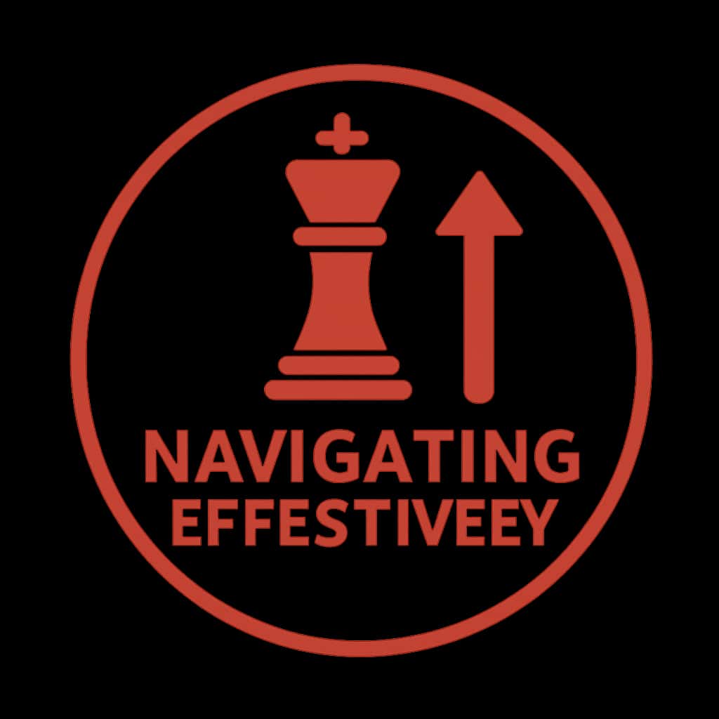 An icon representing Navigating Up Game King Effectively with professional design elements.