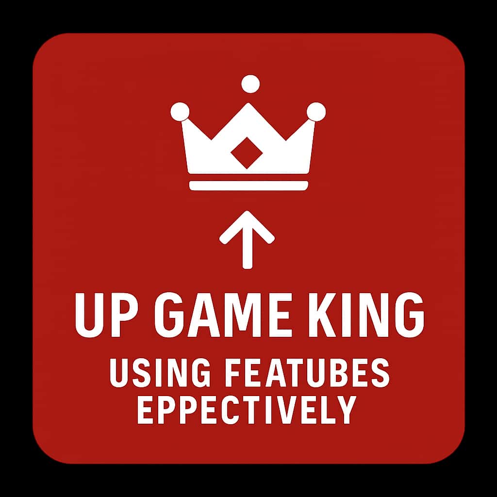 An icon showcasing guidance on using Up Game King features effectively.