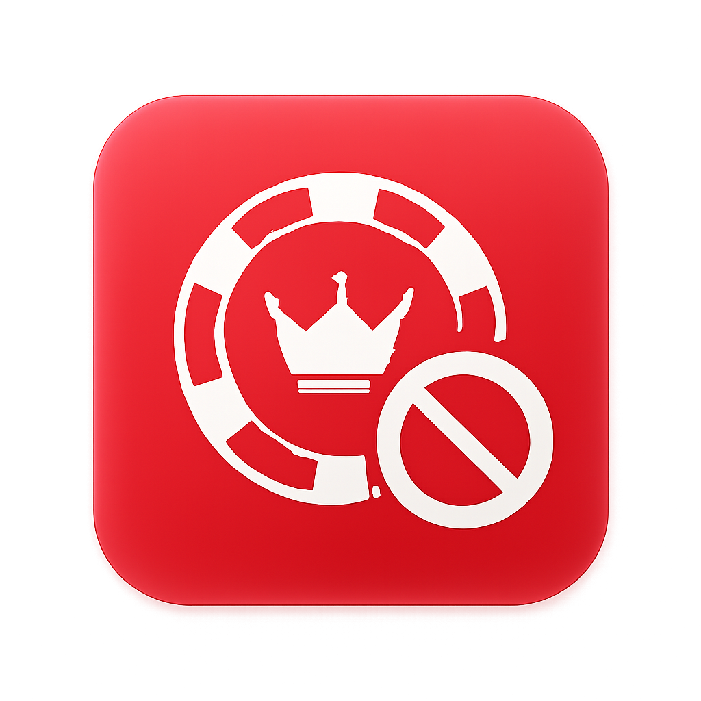 A square badge design showcasing the Up Game King theme in a professional manner.