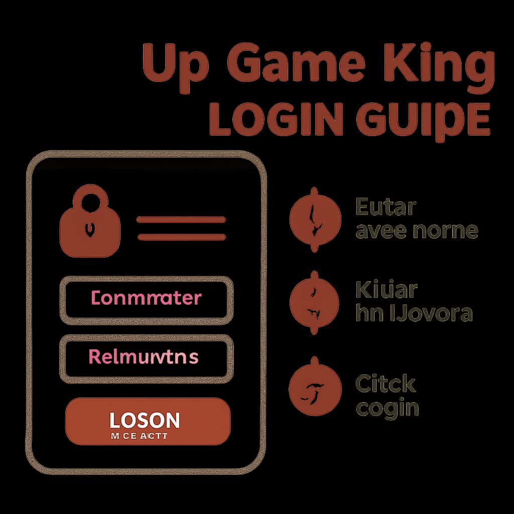 An educational illustration related to the Up Game King Login process.