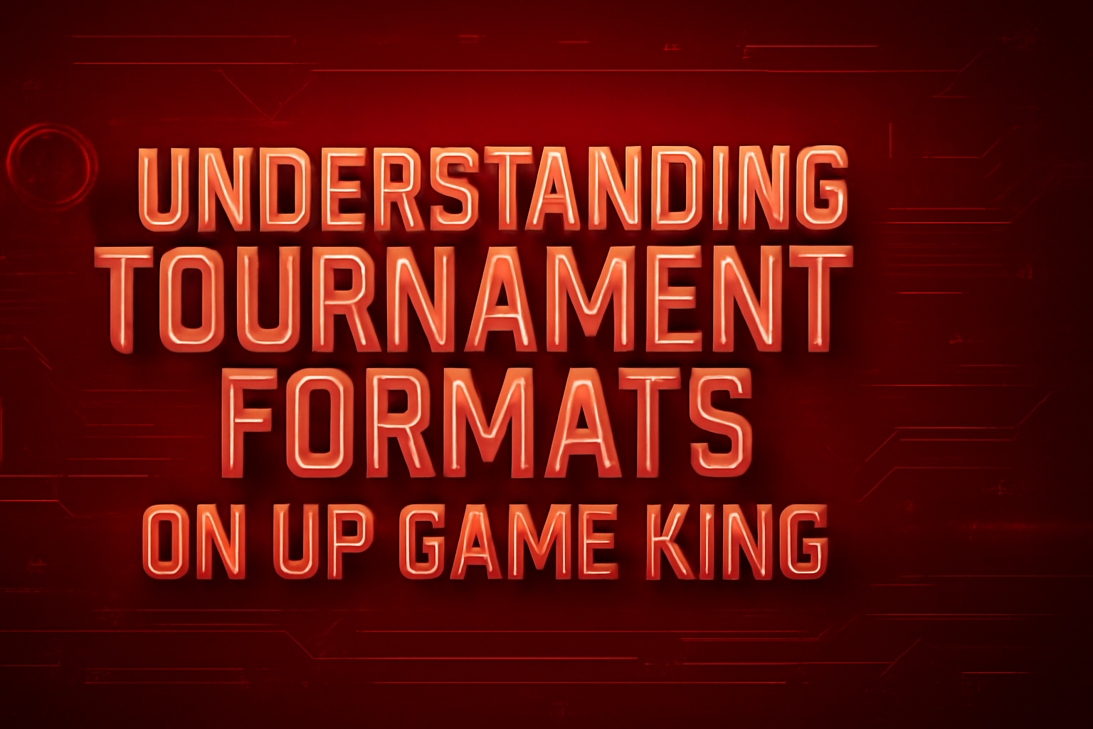 A futuristic design representing troubleshooting issues related to Up Game King.