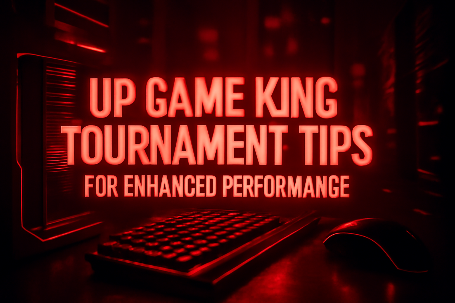 A futuristic depiction of a safe gaming environment featuring 'Up Game King'.