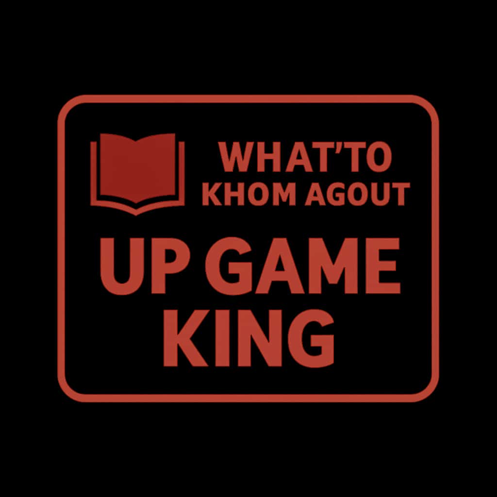 Badge concept for Up Game King guide.